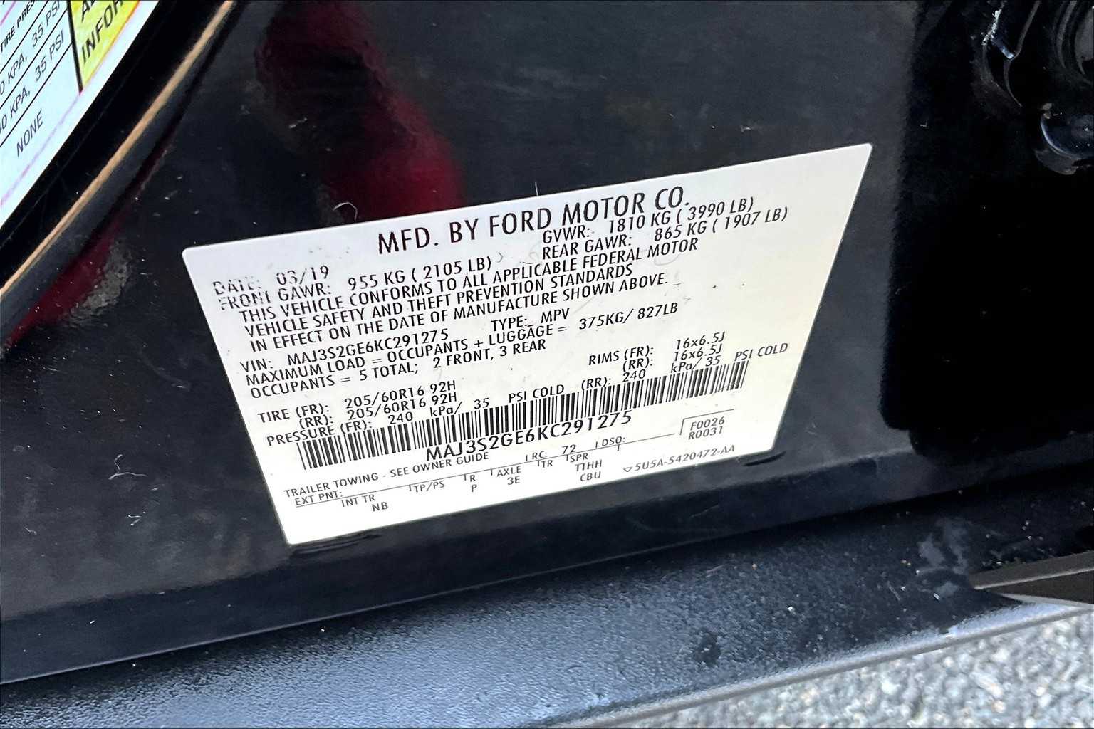 2019 Ford EcoSport SE - Photo 35