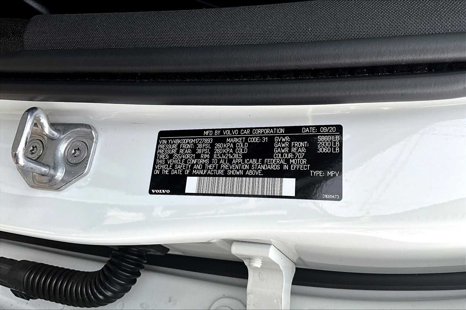 2021 Volvo XC60 Polestar - Photo 34