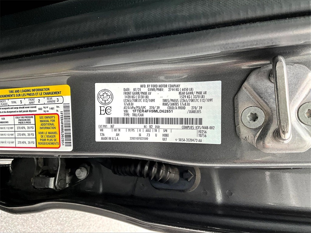 2021 Ford Ranger XLT Tremor - Photo 33