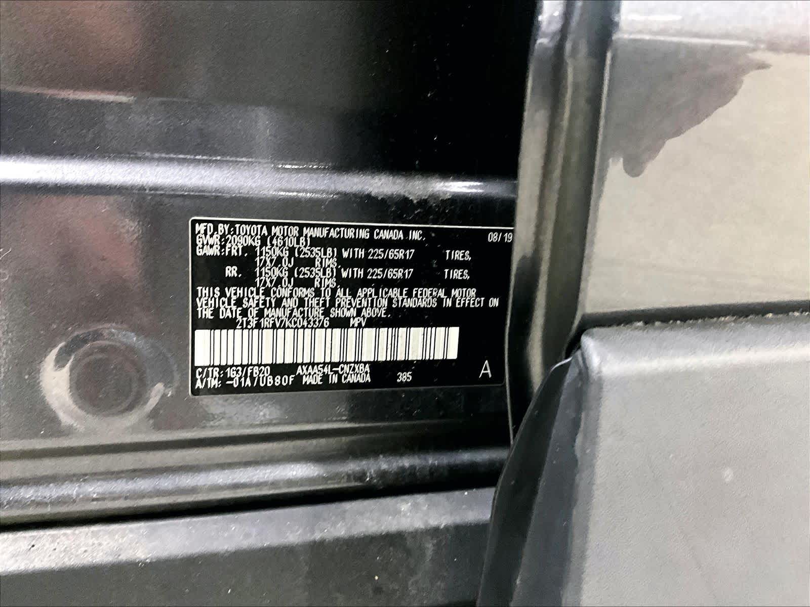 2019 Toyota RAV4 LE - Photo 6