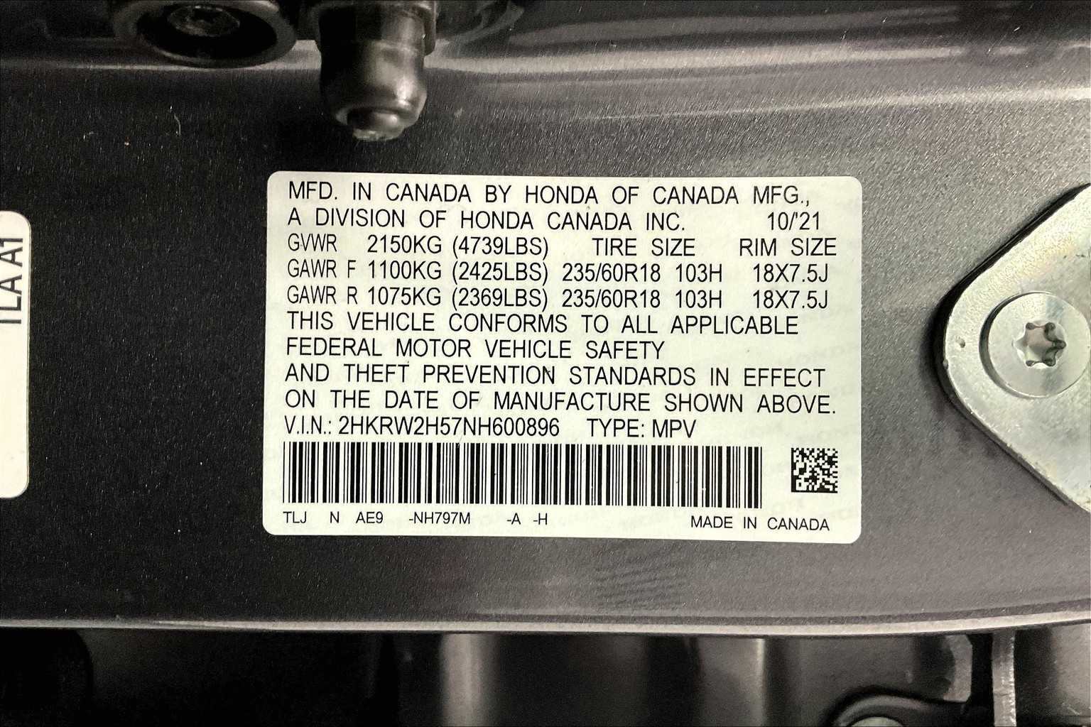 2022 Honda CR-V EX - Photo 35