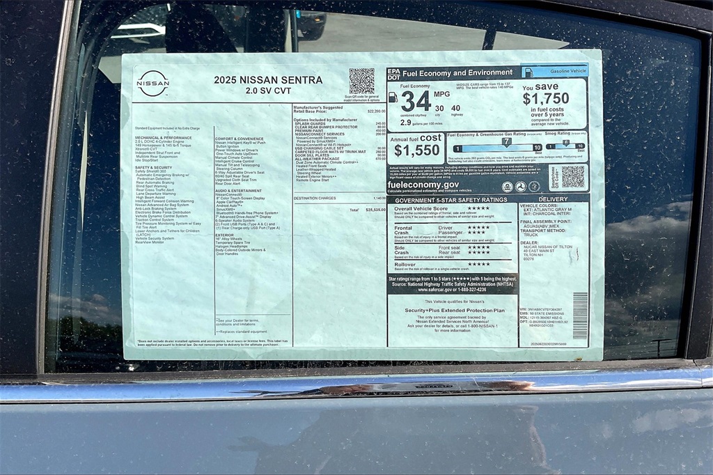 2025 Nissan Sentra SV - Photo 17