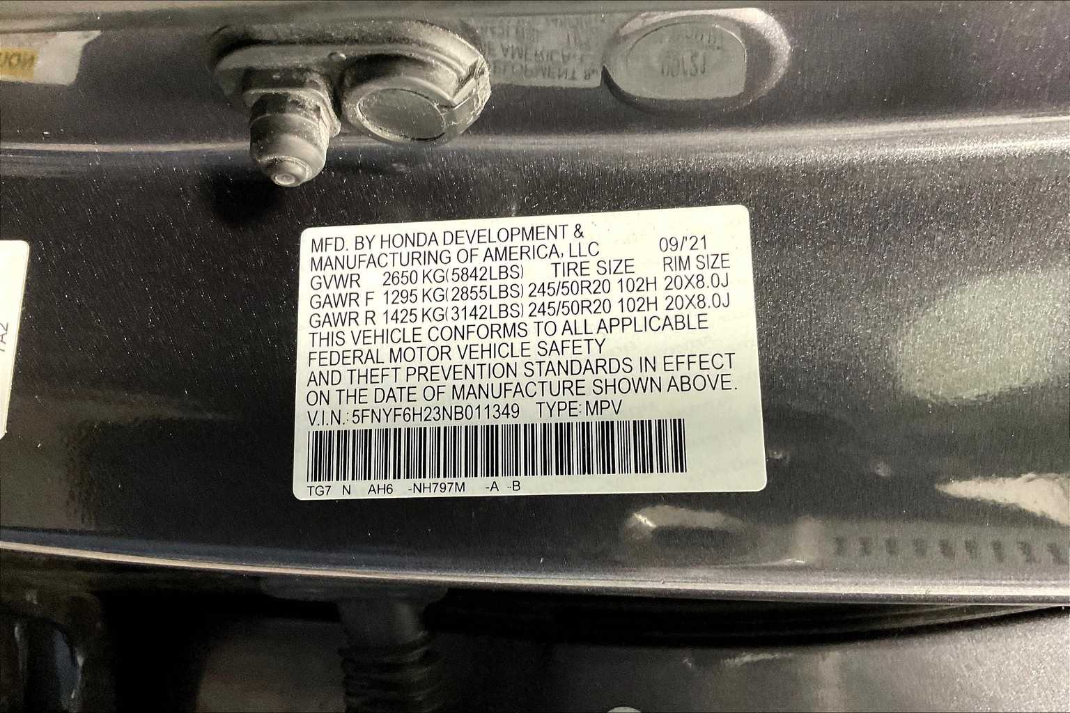 2022 Honda Pilot Special Edition - Photo 37