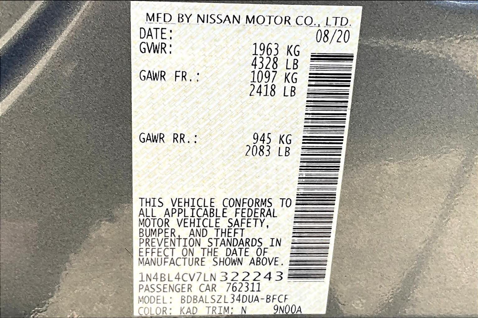 2020 Nissan Altima 2.5 SR - Photo 36