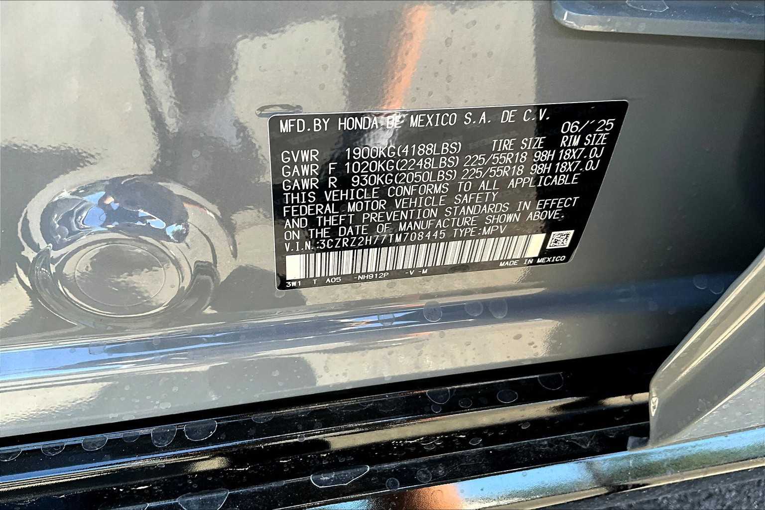 2026 Honda HR-V EX-L - Photo 17