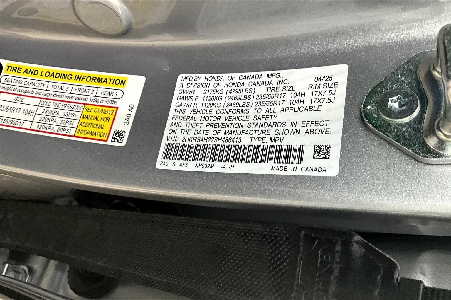 2025 Honda CR-V LX - Photo 18