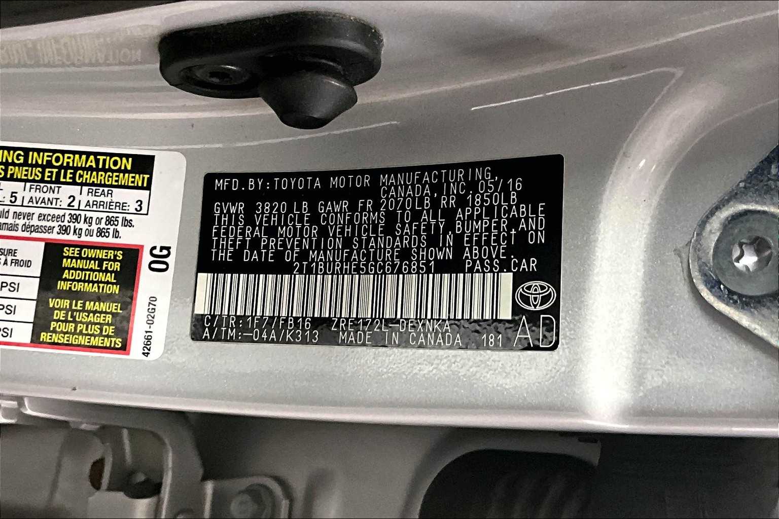 2016 Toyota Corolla LE - Photo 33