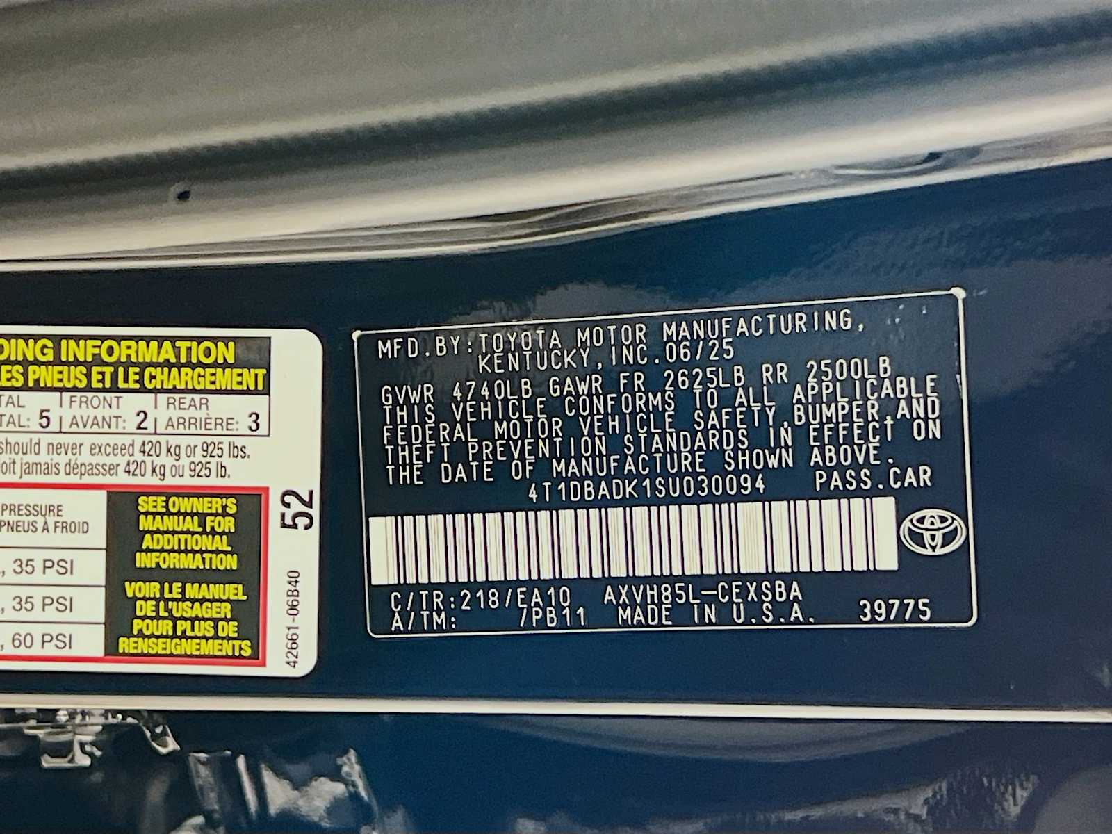 2025 Toyota Camry SE - Photo 20