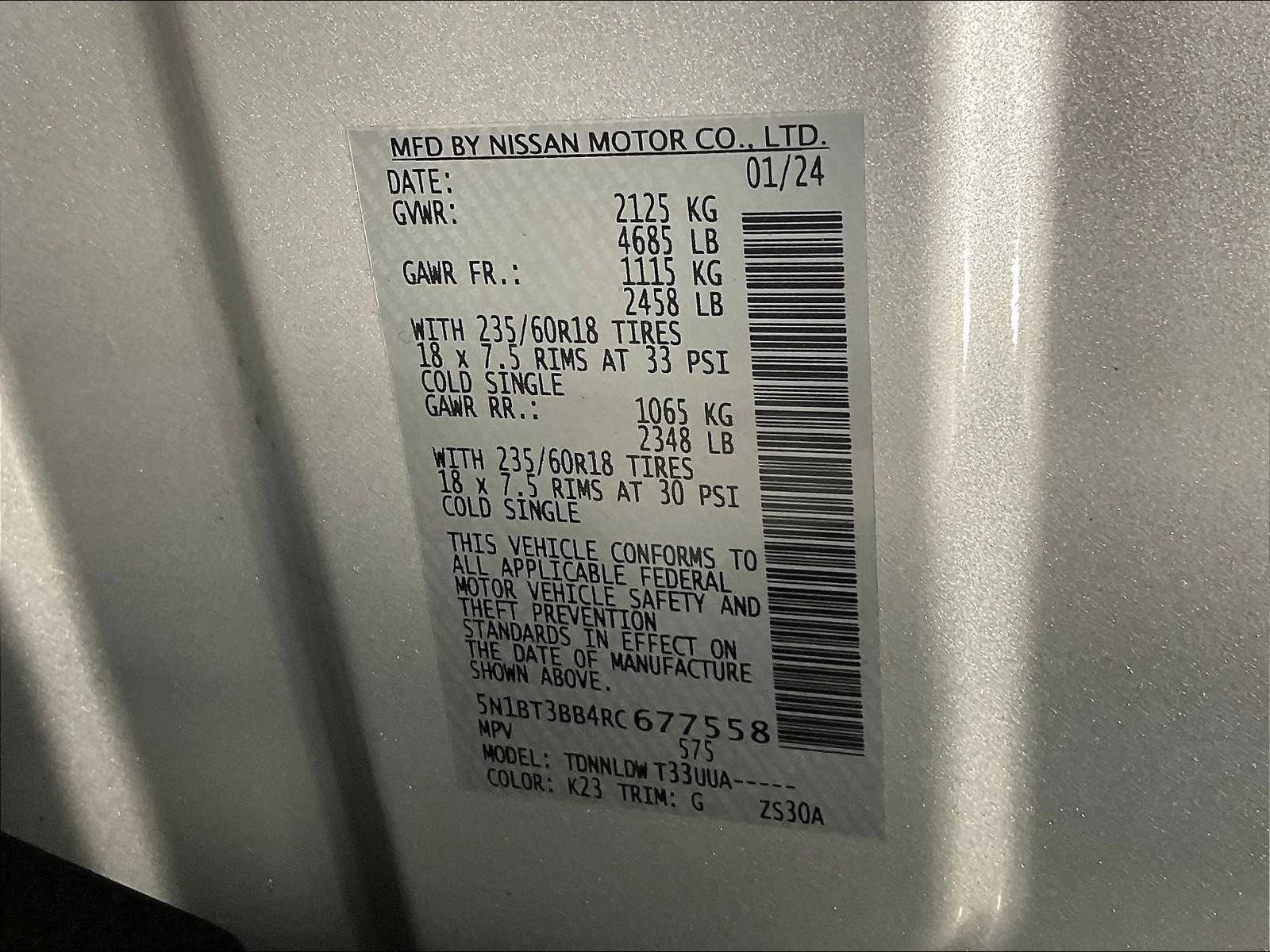 2024 Nissan Rogue SV - Photo 35