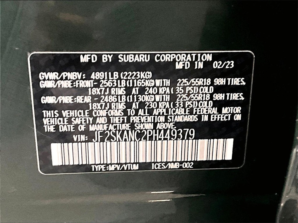 2023 Subaru Forester Limited - Photo 34