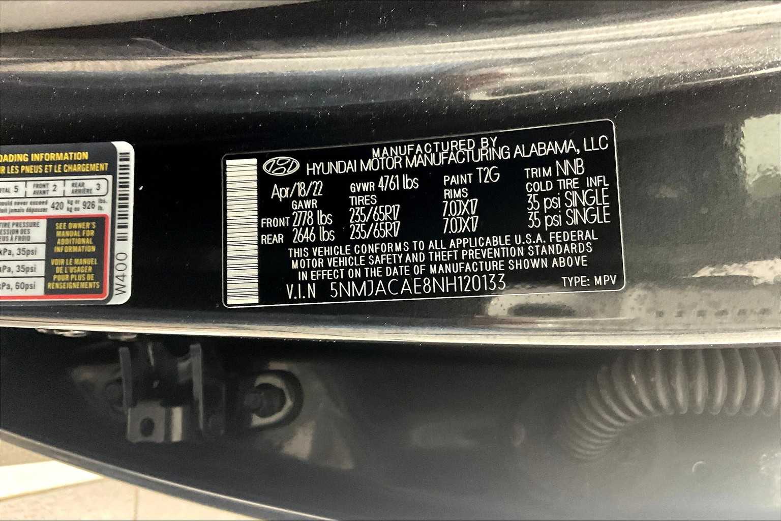 2022 Hyundai Tucson SE - Photo 35