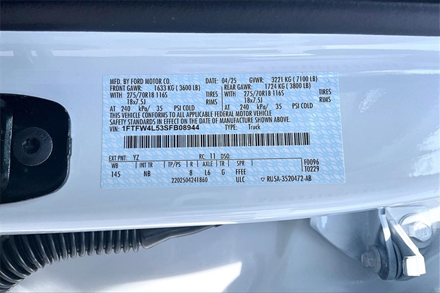 2025 Ford F-150 Tremor - Photo 14