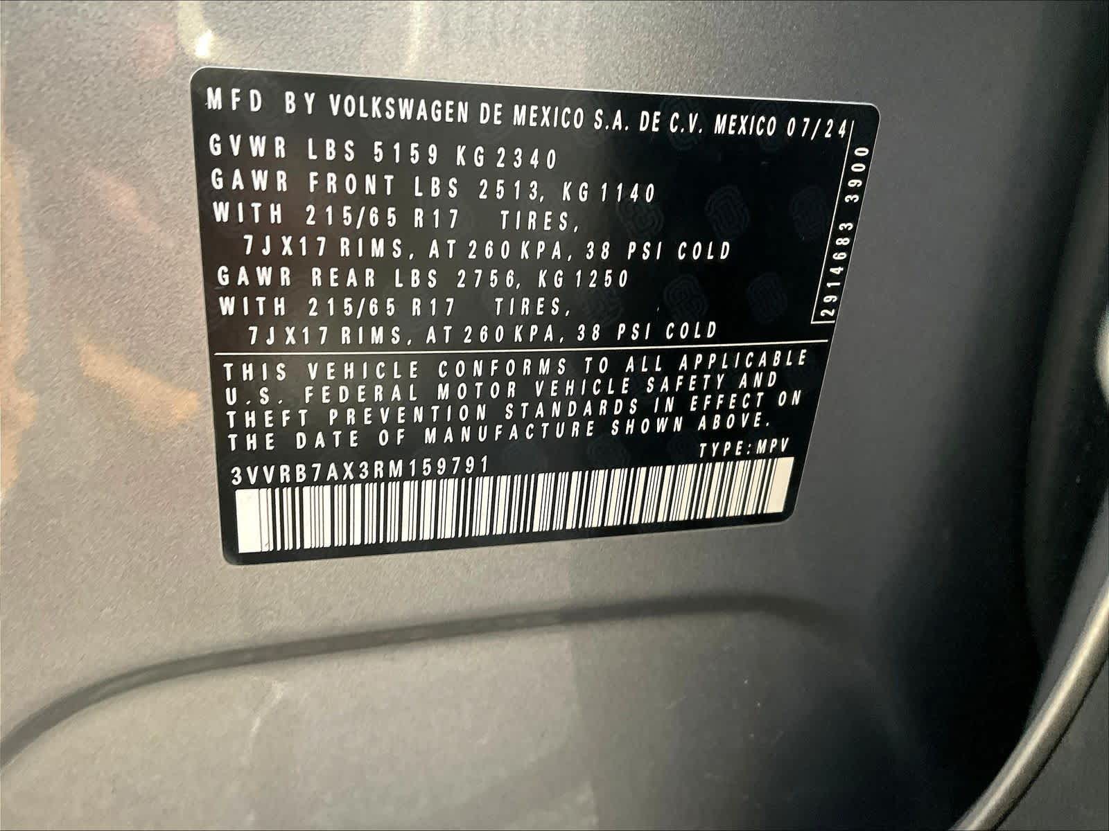 2024 Volkswagen Tiguan S - Photo 33