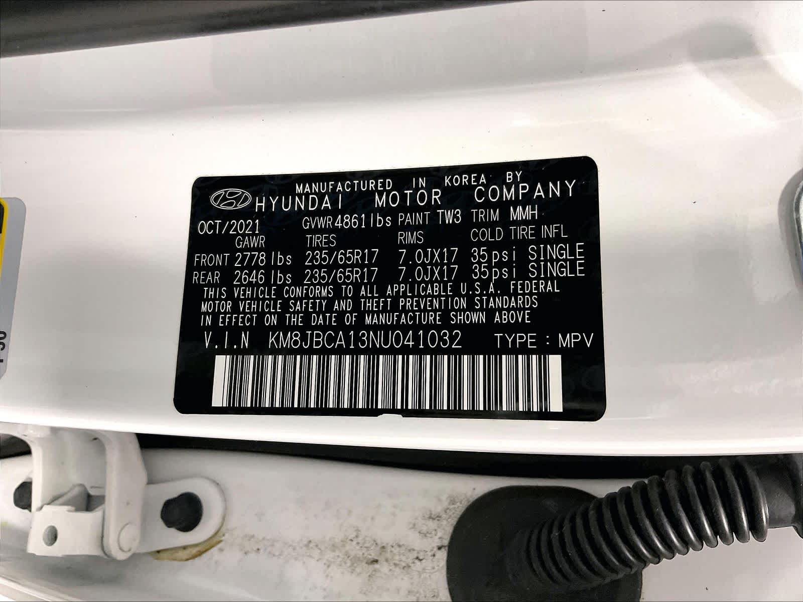 2022 Hyundai Tucson Hybrid Blue - Photo 35