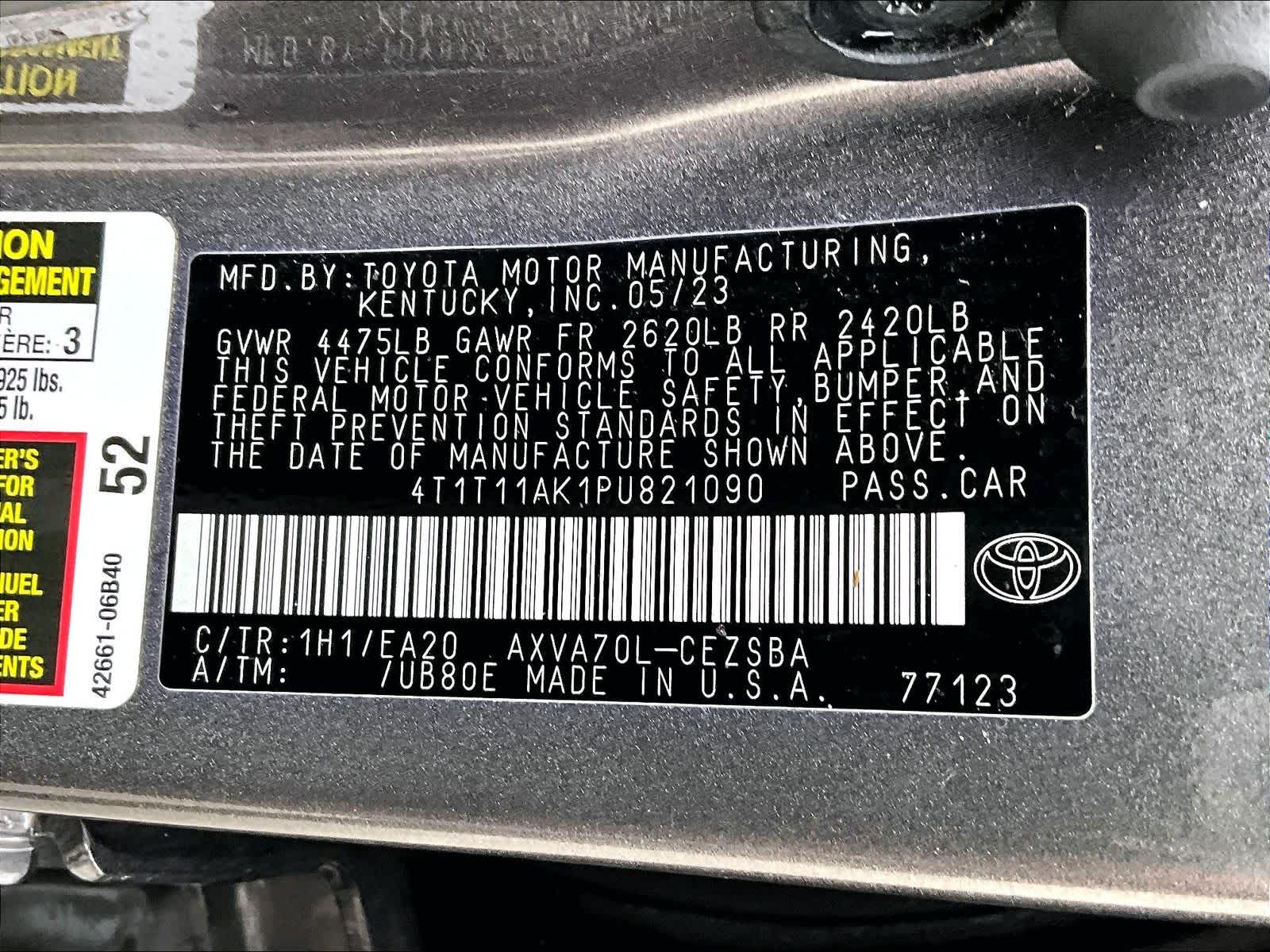 2023 Toyota Camry SE - Photo 35