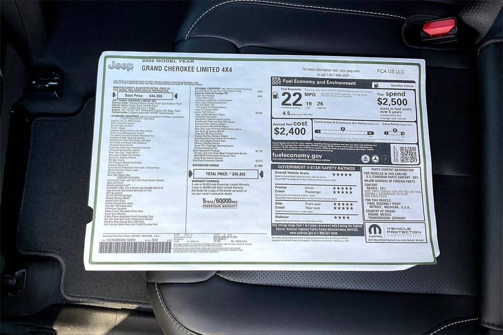 2025 Jeep Grand Cherokee Limited - Photo 17