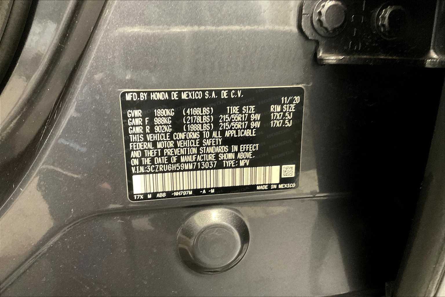 2021 Honda HR-V EX - Photo 36