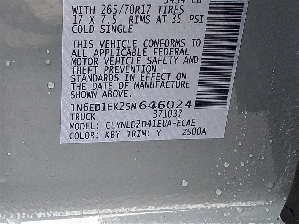 2025 Nissan Frontier PRO-4X - Photo 19