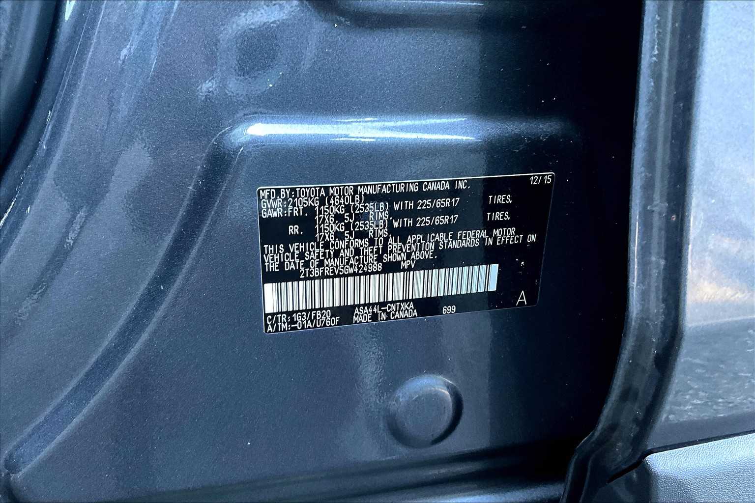 2016 Toyota RAV4 LE - Photo 36