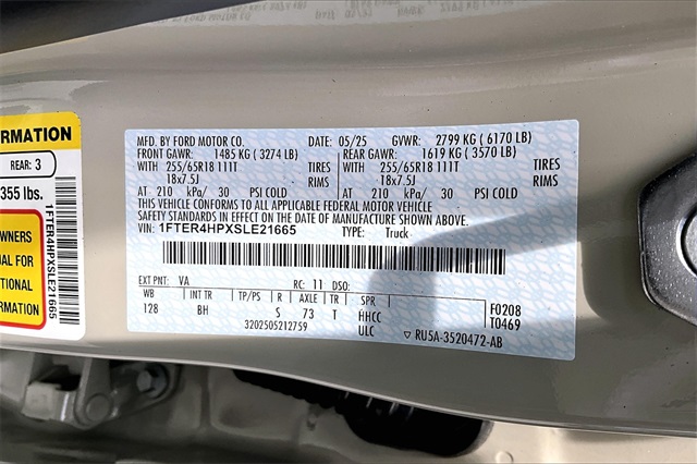 2025 Ford Ranger XLT - Photo 14