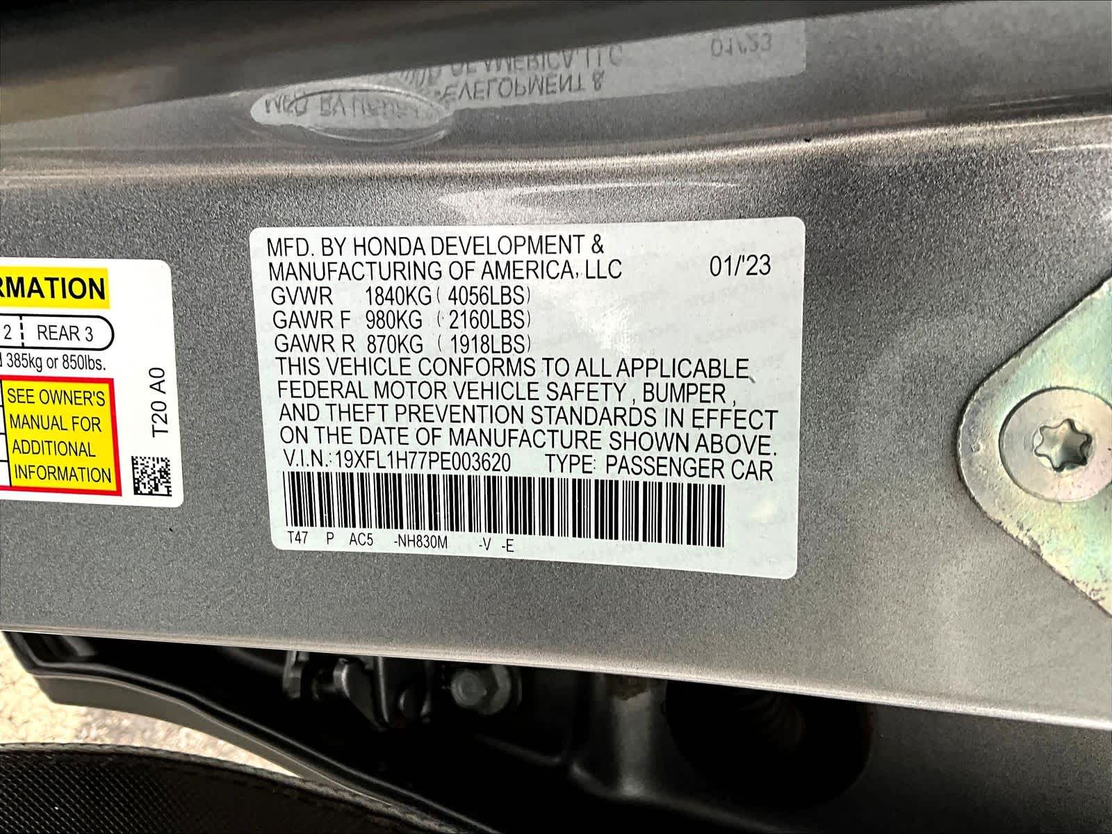 2023 Honda Civic Hatchback EX-L - Photo 34