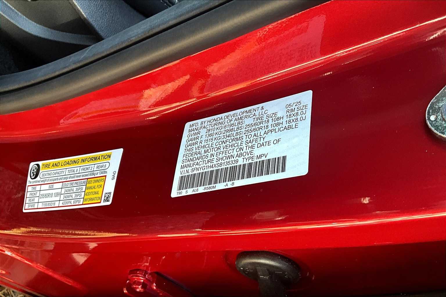 2025 Honda Pilot EX-L - Photo 18