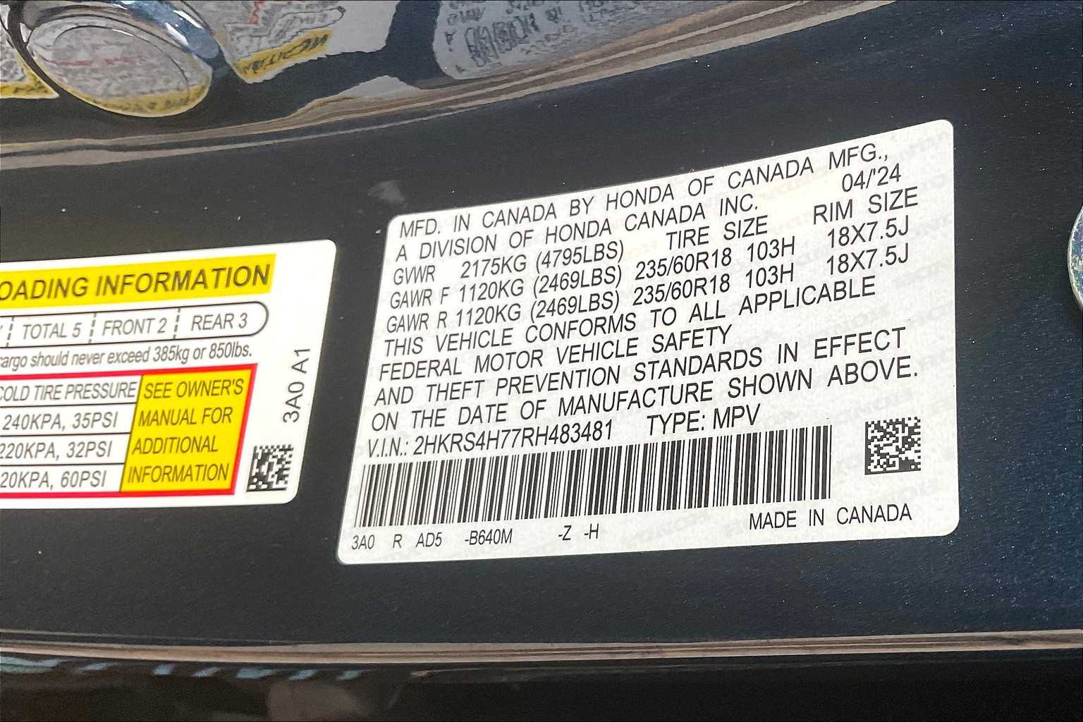 2024 Honda CR-V EX-L - Photo 34