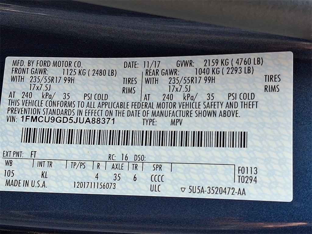 2018 Ford Escape SE - Photo 27