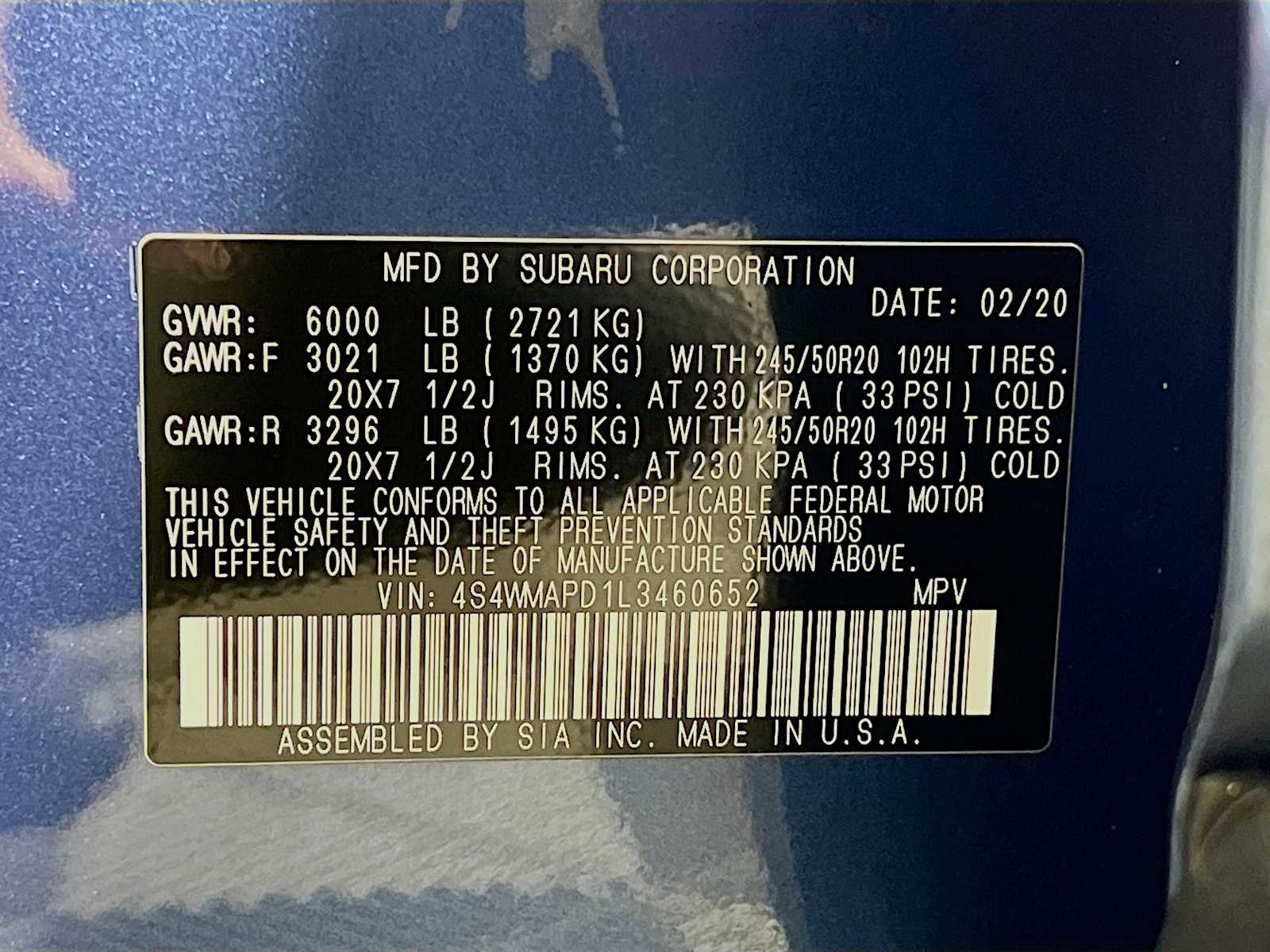 2020 Subaru Ascent Limited - Photo 35