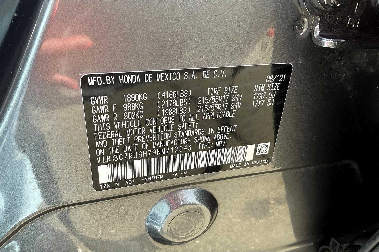 2022 Honda HR-V EX-L - Photo 36