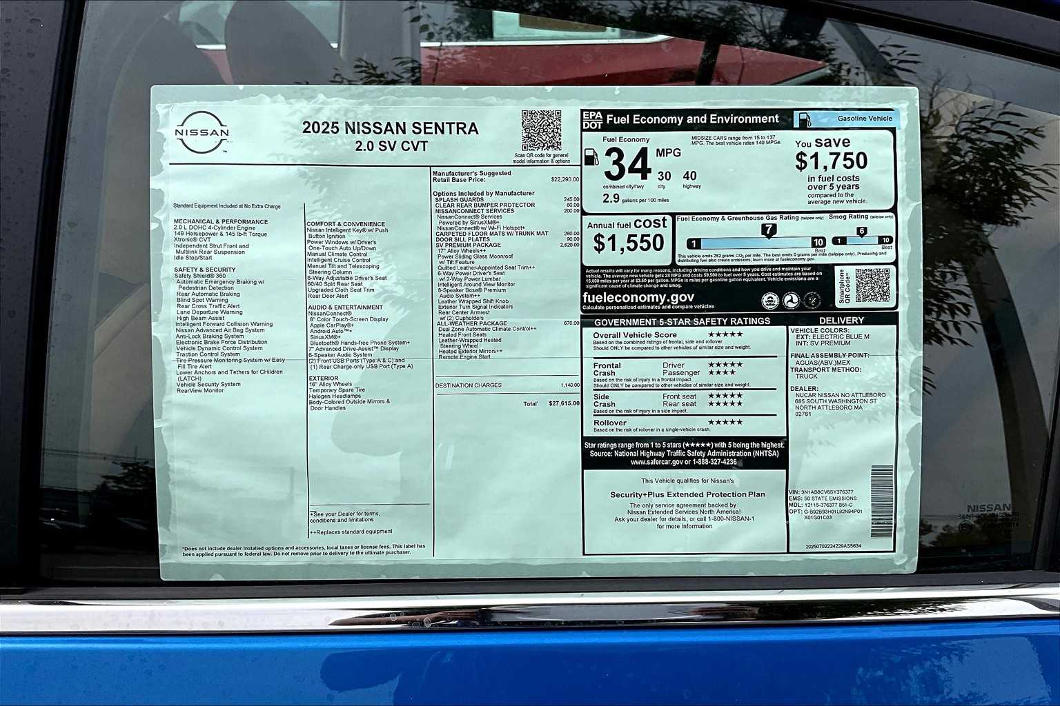 2025 Nissan Sentra SV - Photo 17