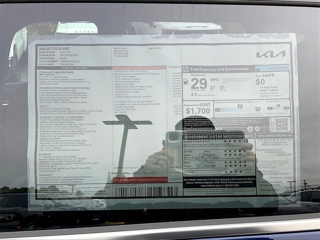 2026 Kia Seltos EX - Photo 17