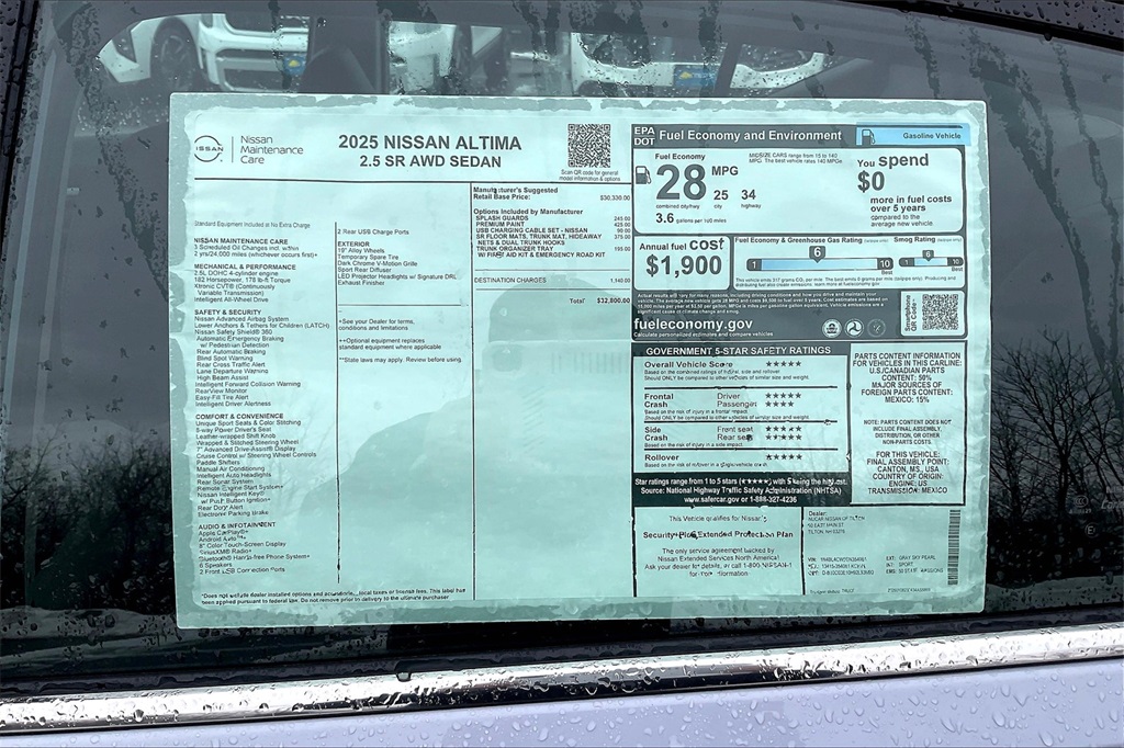 2025 Nissan Altima 2.5 SR - Photo 17