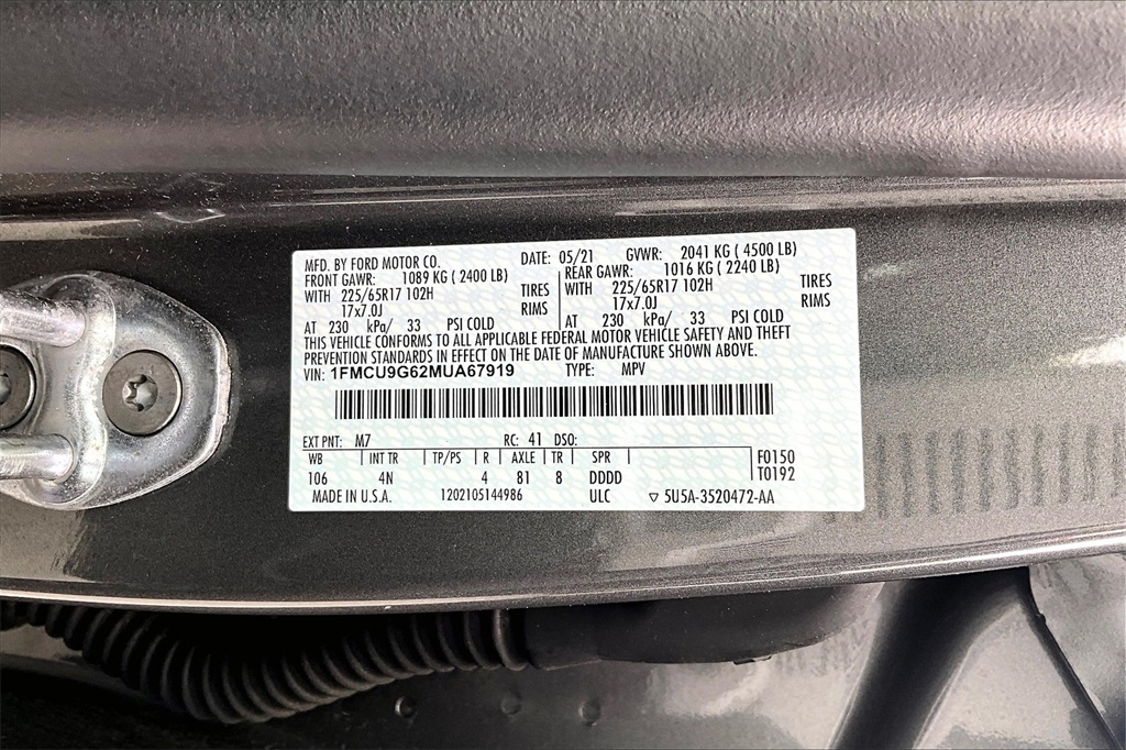 2021 Ford Escape SE - Photo 9