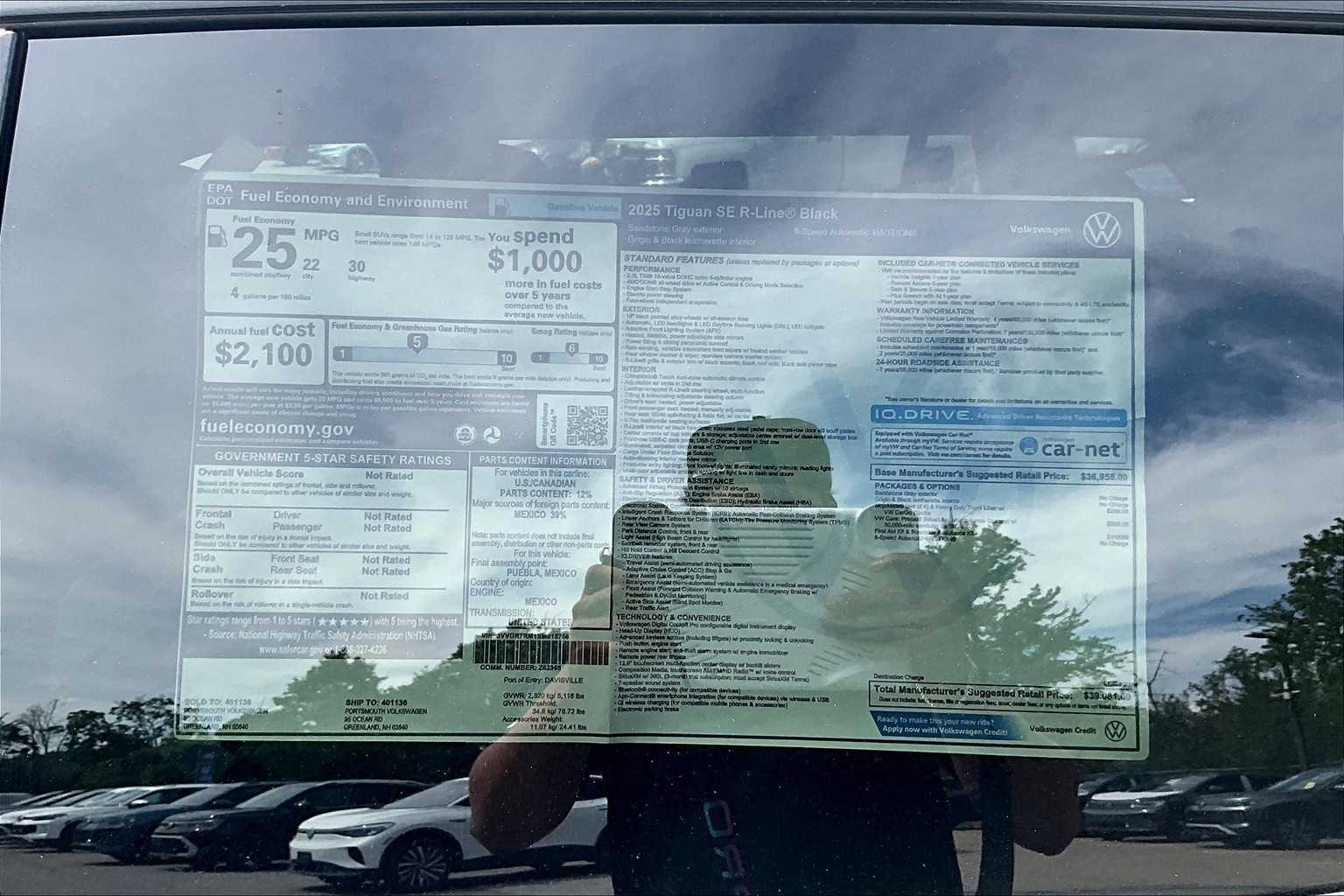 2025 Volkswagen Tiguan SE R-Line Black - Photo 18