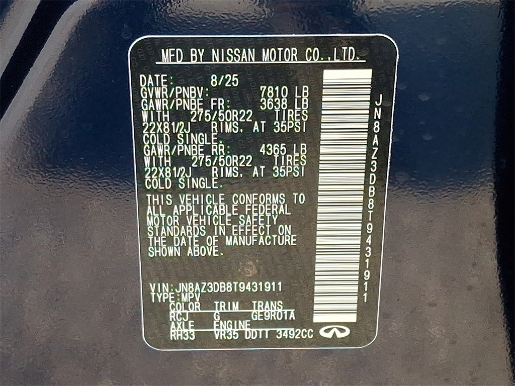 2026 INFINITI QX80 SPORT - Photo 19