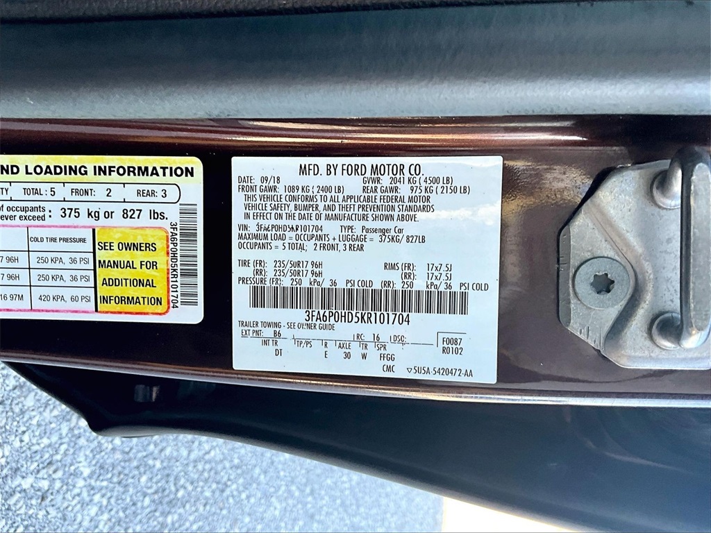 2019 Ford Fusion SE - Photo 34