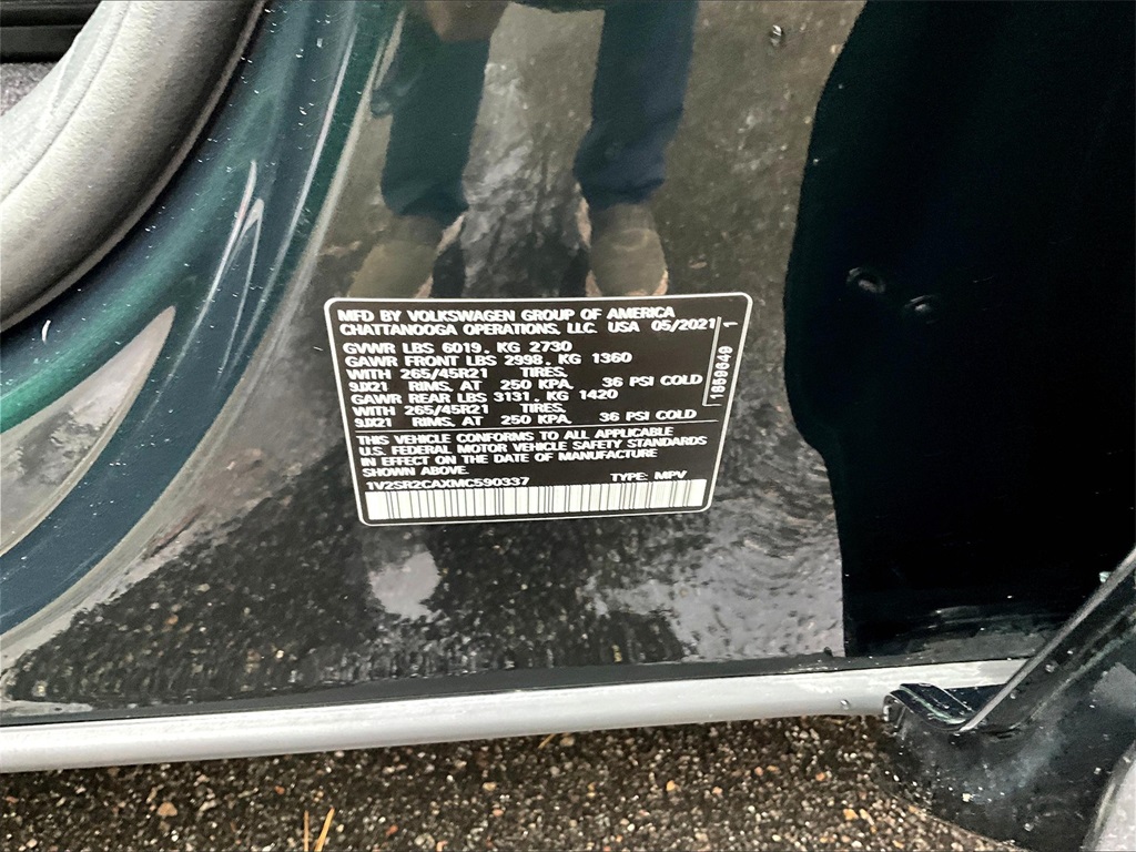 2021 Volkswagen Atlas 3.6L V6 SEL R-Line - Photo 37