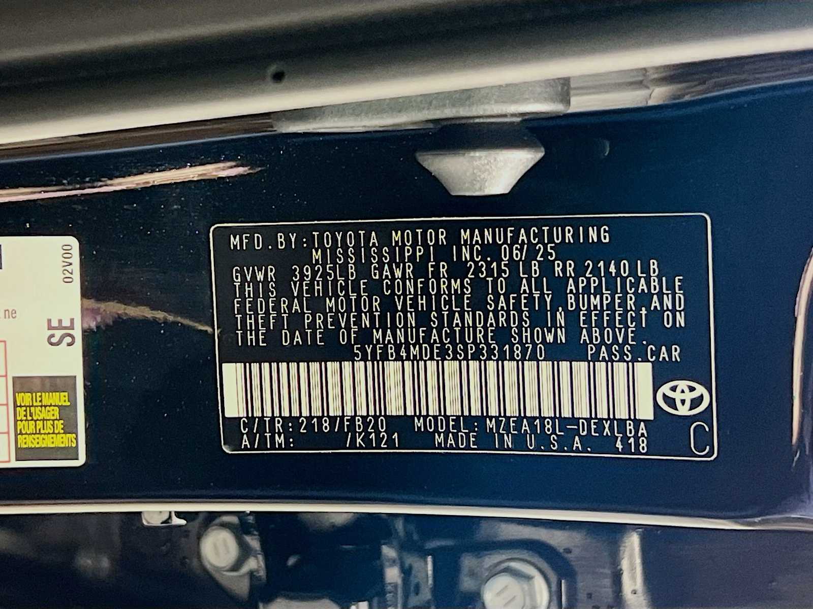 2025 Toyota Corolla LE - Photo 19