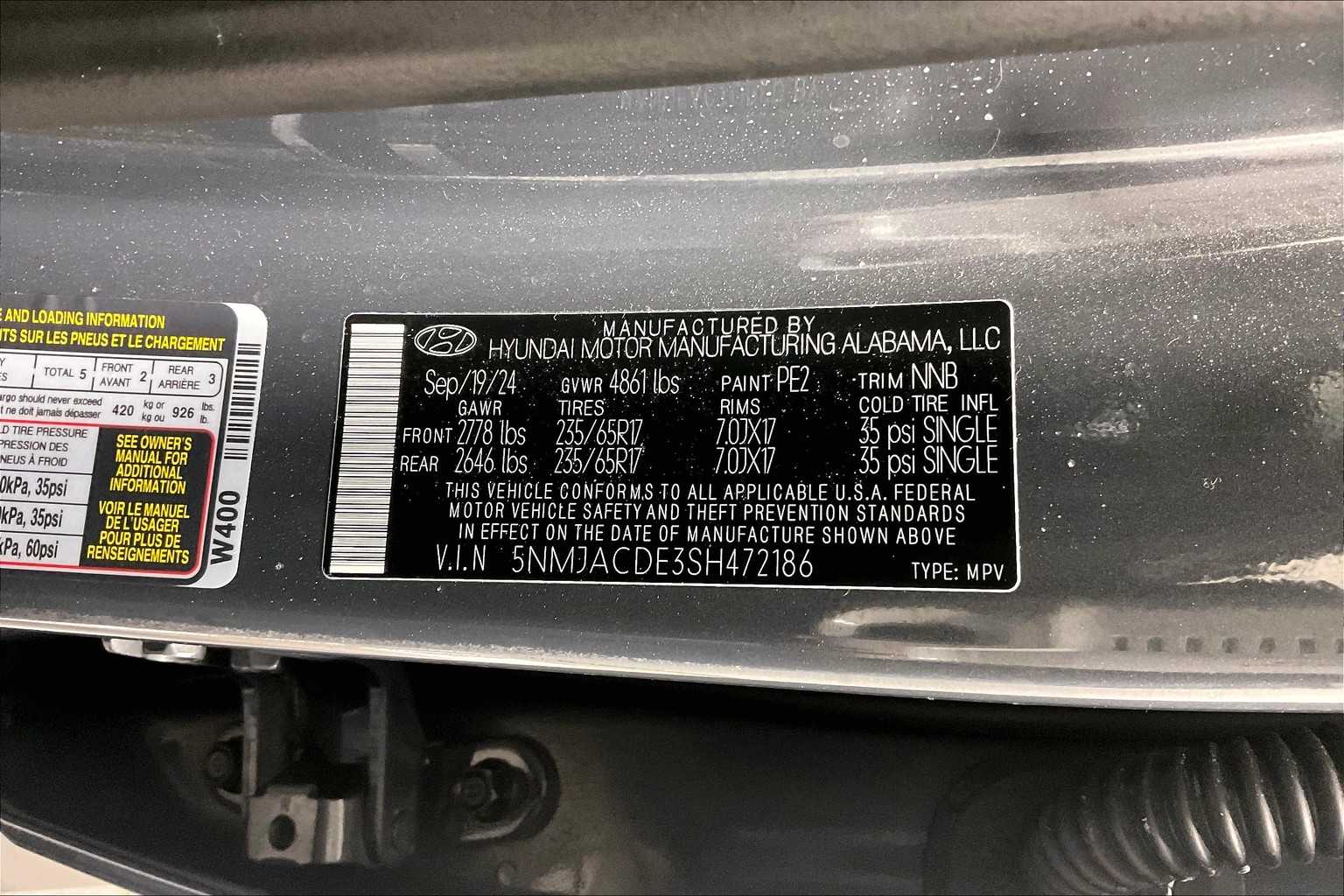2025 Hyundai Tucson SE - Photo 35