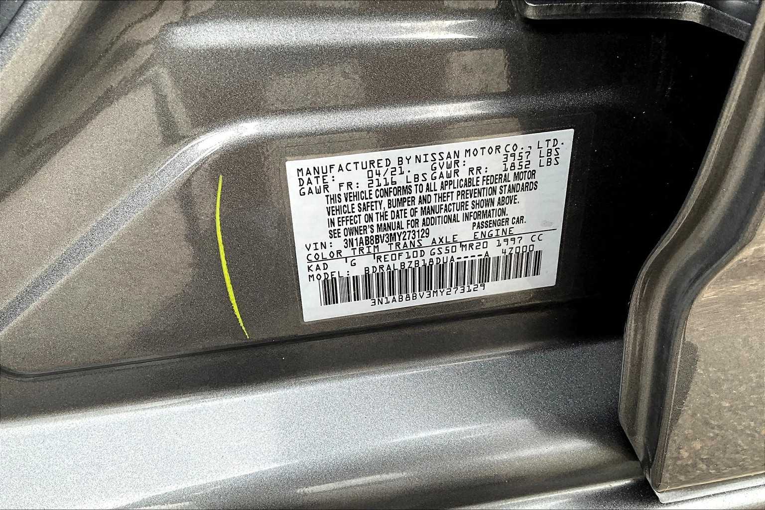 2021 Nissan Sentra S - Photo 32