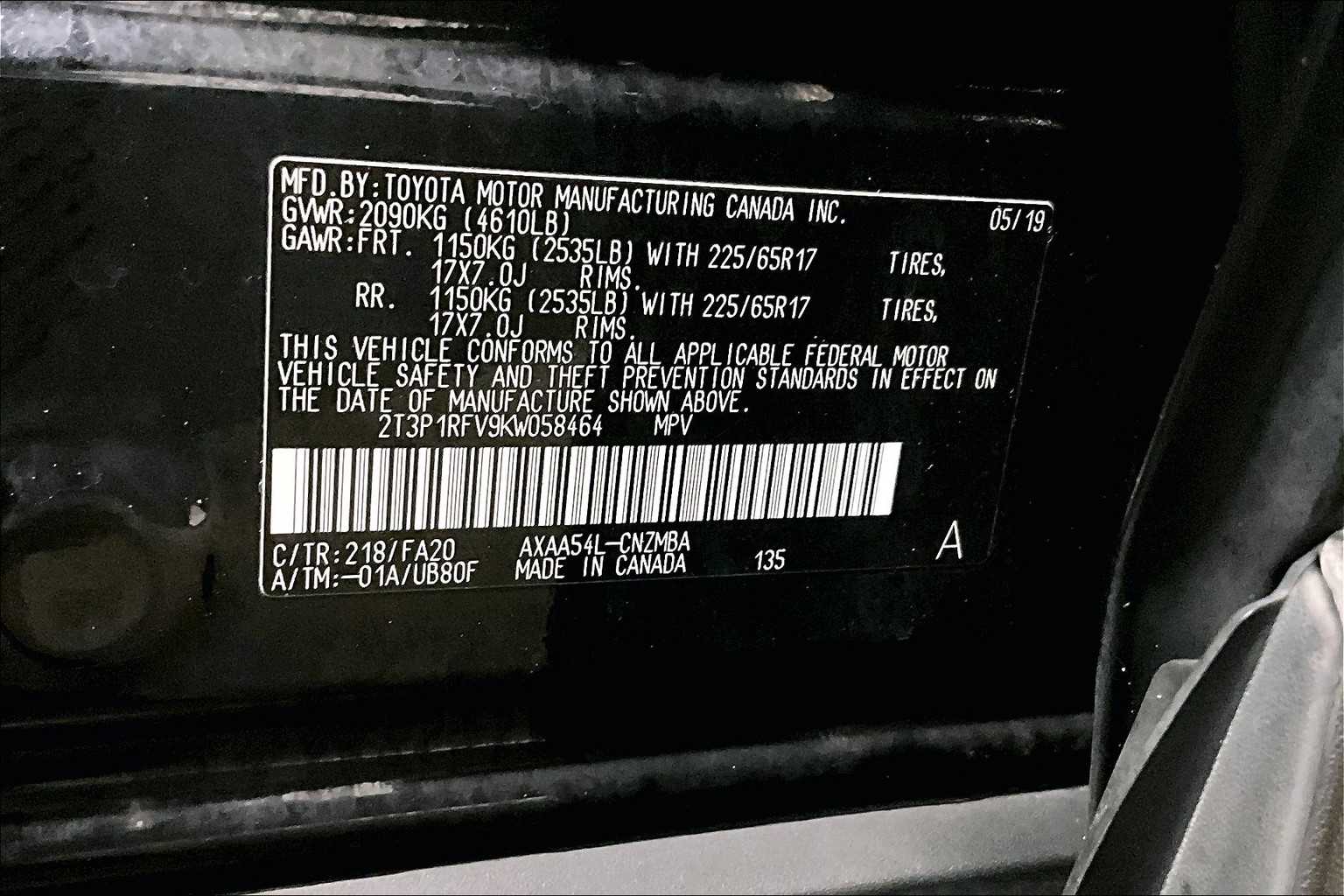 2019 Toyota RAV4 XLE - Photo 35