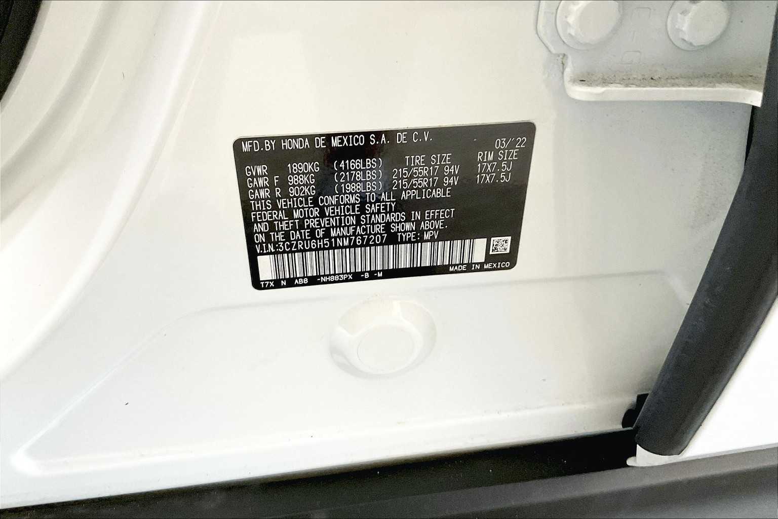 2022 Honda HR-V EX - Photo 34