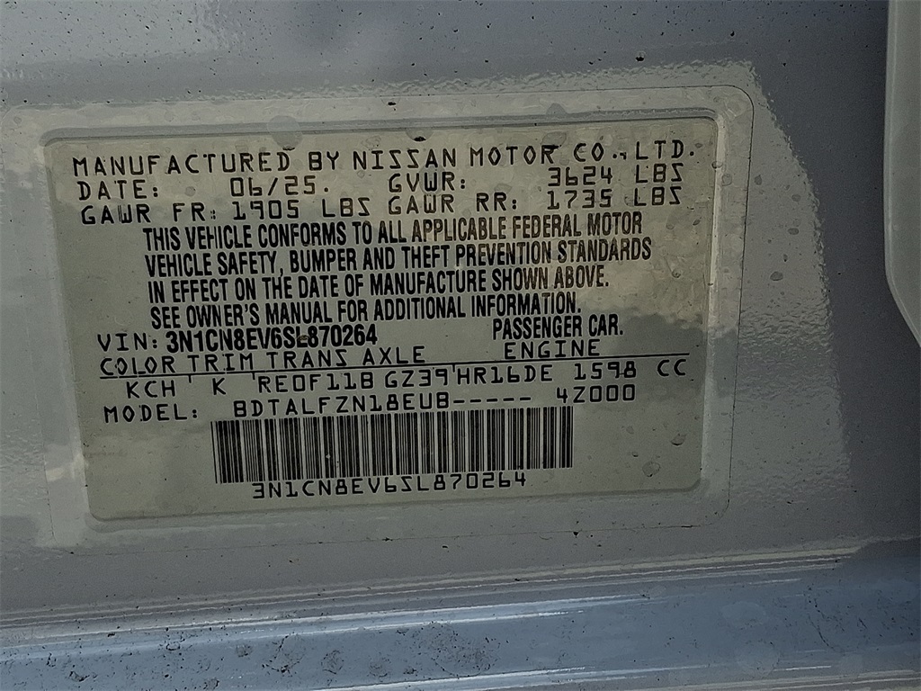 2025 Nissan Versa 1.6 SV - Photo 18