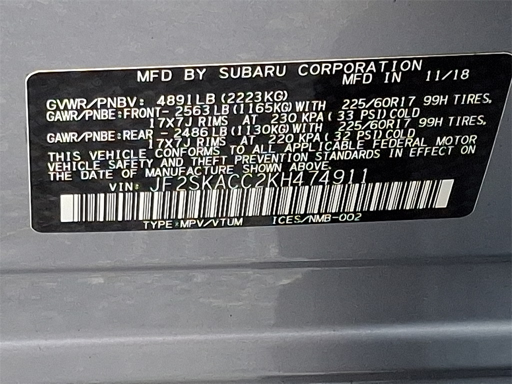 2019 Subaru Forester Base - Photo 26