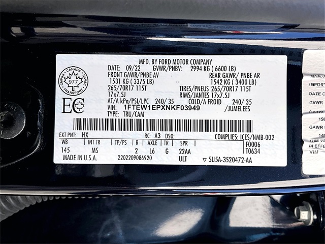 2022 Ford F-150 XL - Photo 9