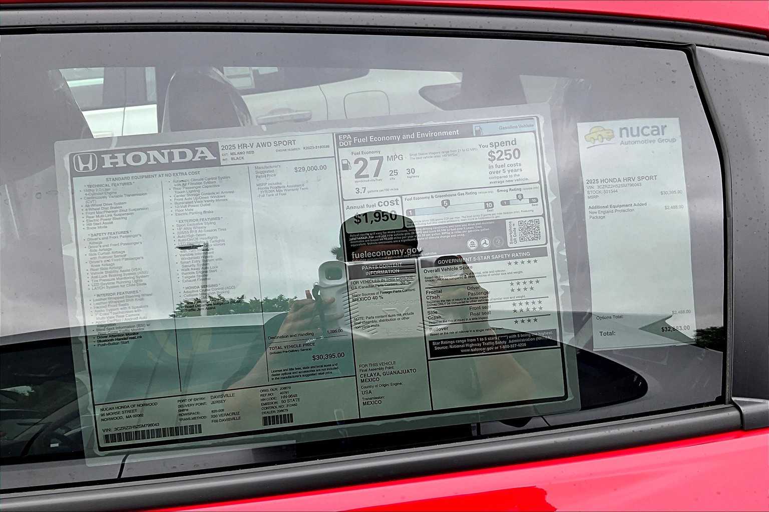2025 Honda HR-V Sport - Photo 17