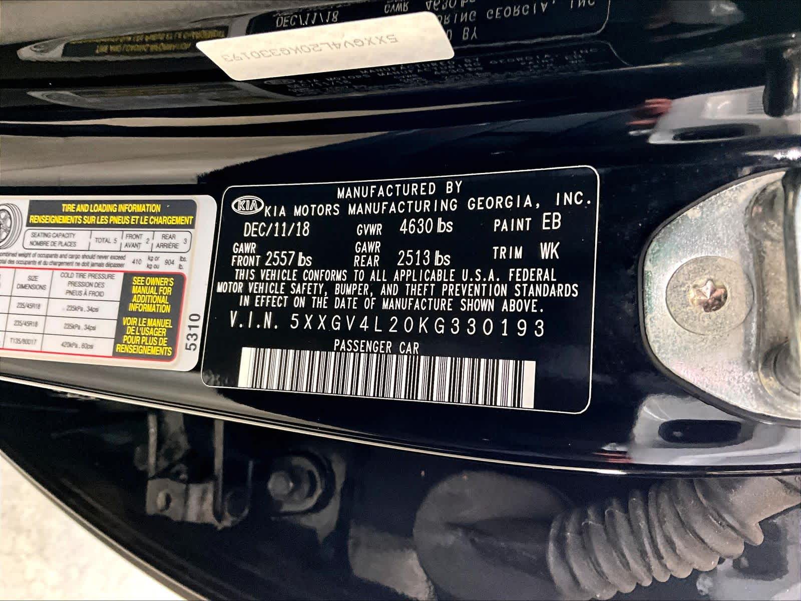 2019 Kia Optima SX - Photo 36