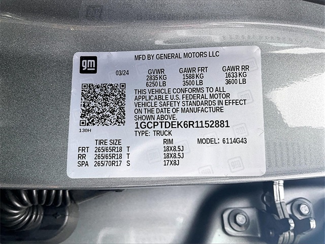 2024 Chevrolet Colorado Z71 - Photo 34