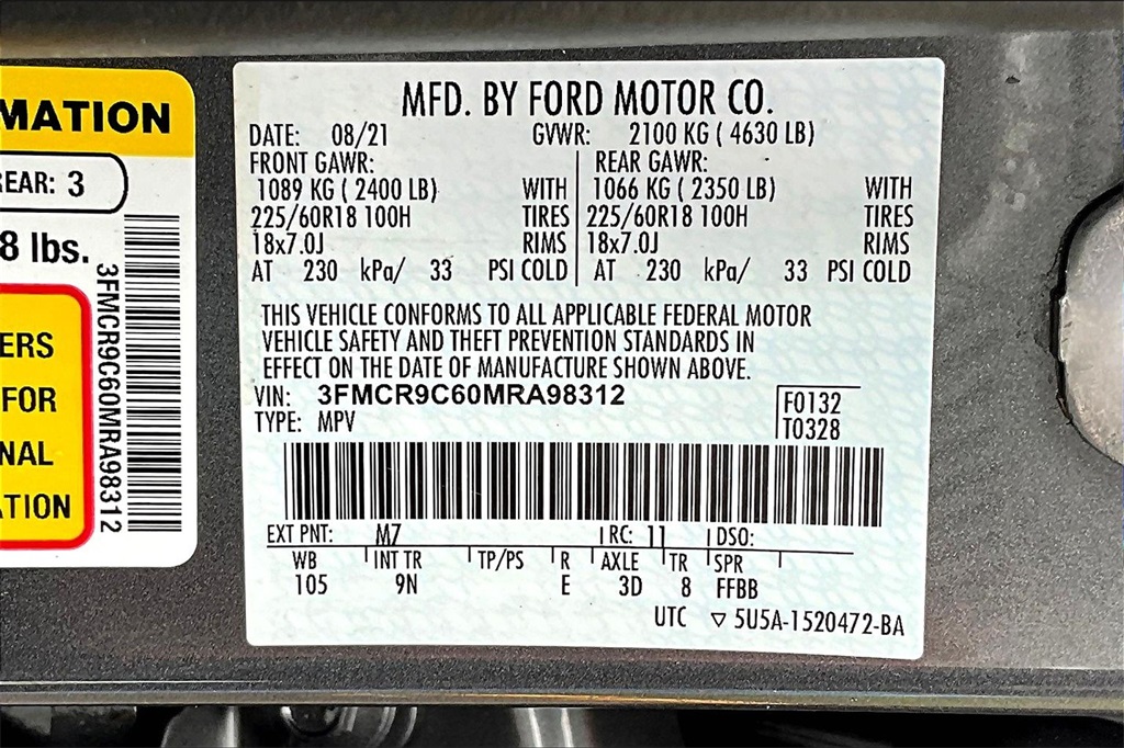 2021 Ford Bronco Sport Outer Banks - Photo 33
